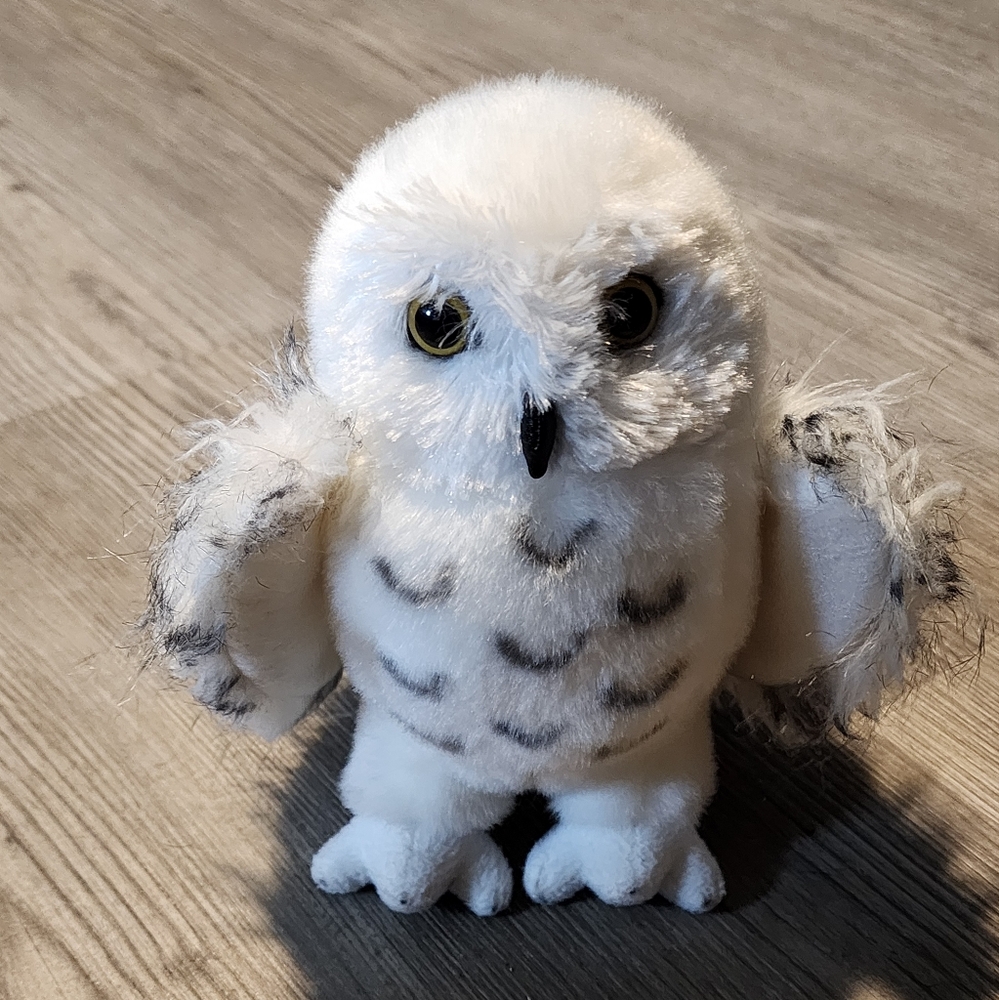 Douglas Owl White Plush‎ Toy Stuffed Animal 8"